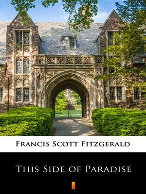 cover image of This Side of Paradise